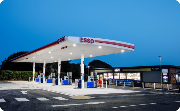 Esso fuel station