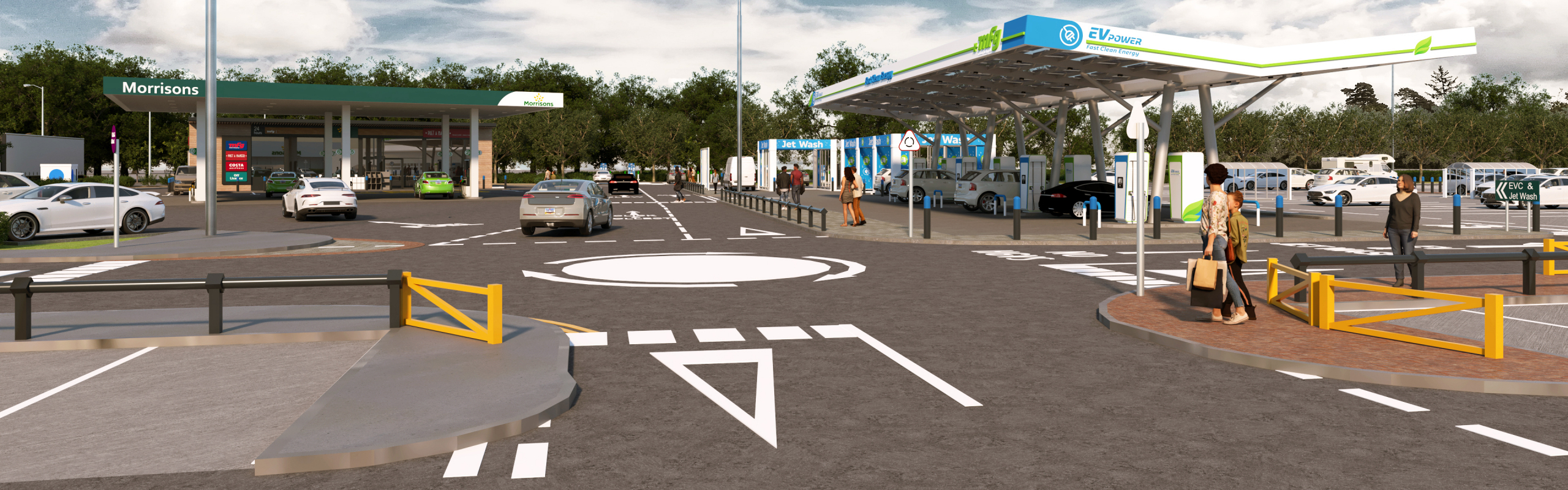 MFG and Morrisons announce forecourts partnership and EV expansion